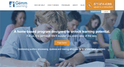 Desktop Screenshot of gemmlearning.com